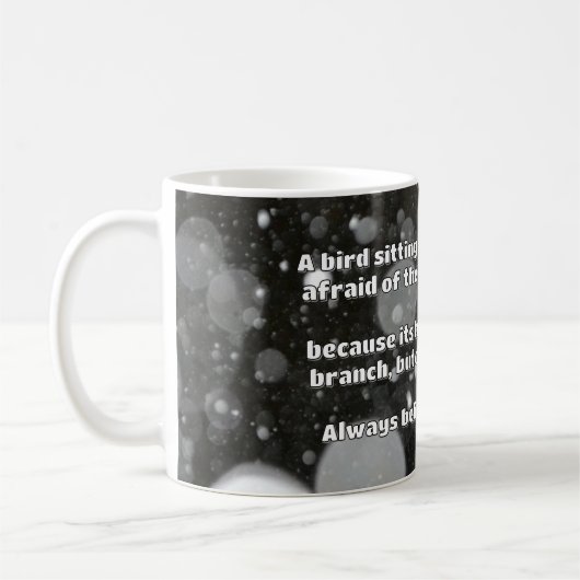 Empath Belief positive Ermutigungsquote Kaffeetasse (Links)