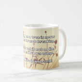 Empath Belief positive Ermutigungsquote Kaffeetasse (VorderseiteRechts)