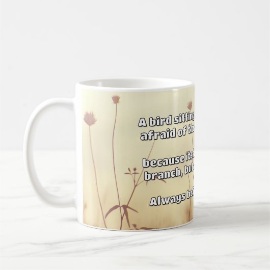 Empath Belief positive Ermutigungsquote Kaffeetasse (Links)