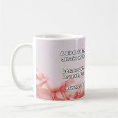 Empath Belief positive Ermutigungsquote Kaffeetasse (Links)
