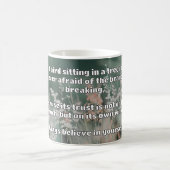 Empath Belief positive Ermutigungsquote Kaffeetasse (Mittel)