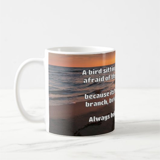 Empath Belief positive Ermutigungsquote Kaffeetasse (Links)