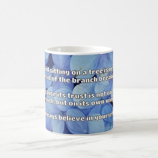 Empath Belief positive Ermutigungsquote Kaffeetasse (Mittel)