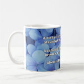 Empath Belief positive Ermutigungsquote Kaffeetasse (Links)