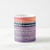 Empath Belief positive Ermutigungsquote Kaffeetasse (Mittel)