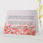 Empath Belief positive Ermutigungsquote Karte (Gelbe Blume)