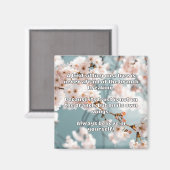 Empath Belief positive Ermutigungsquote Magnet (Vorderseite/Rückseite)