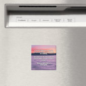 Empath Belief positive Ermutigungsquote Magnet (In Situ (Geschirrspüler))