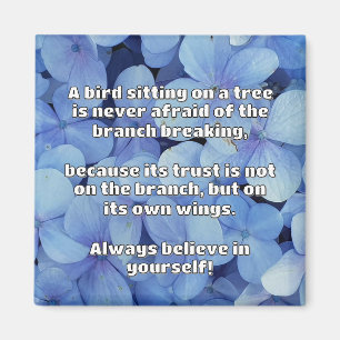 Empath Belief positive Ermutigungsquote Magnet