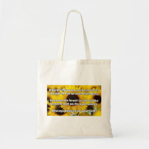 Empath Belief positive Ermutigungsquote Tragetasche