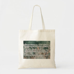 Empath Belief positive Ermutigungsquote Tragetasche