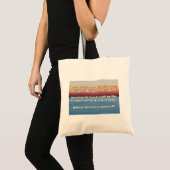 Empath Belief positive Ermutigungsquote Tragetasche (Vorderseite (Produkt))
