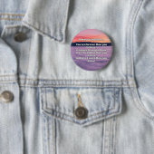 Empath Bravery Positives ermutigendes Zitat Button (Beispiel)