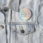 Empath Bravery Positives ermutigendes Zitat Button (Beispiel)
