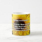 Empath Bravery Positives ermutigendes Zitat Kaffeetasse (Mittel)