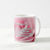 Empath Bravery Positives ermutigendes Zitat Kaffeetasse (VorderseiteRechts)