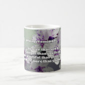 Empath Bravery Positives ermutigendes Zitat Kaffeetasse (Mittel)