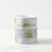 Empath Bravery Positives ermutigendes Zitat Kaffeetasse (Mittel)