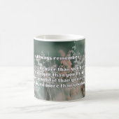 Empath Bravery Positives ermutigendes Zitat Kaffeetasse (Mittel)