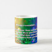 Empath Bravery Positives ermutigendes Zitat Kaffeetasse (Mittel)