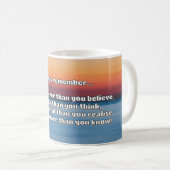 Empath Bravery Positives ermutigendes Zitat Kaffeetasse (VorderseiteRechts)