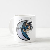 Empath Moon Goddess Kaffeetasse (Vorderseite Links)