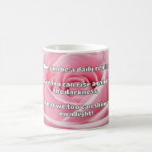 Empath Shine Positive Ermutigungsquote Kaffeetasse (Mittel)