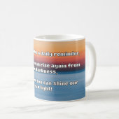 Empath Shine Positive Ermutigungsquote Kaffeetasse (VorderseiteRechts)