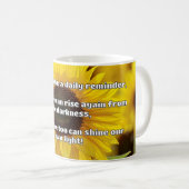 Empath Shine Positive Ermutigungsquote Kaffeetasse (VorderseiteRechts)