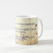 Empath Shine Positive Ermutigungsquote Kaffeetasse (VorderseiteRechts)