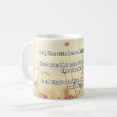 Empath Shine Positive Ermutigungsquote Kaffeetasse (Vorderseite Links)