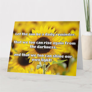 Empath Shine Positive Ermutigungsquote Karte