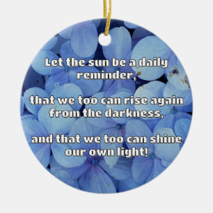 Empath Shine Positive Ermutigungsquote Keramik Ornament