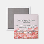 Empath Shine Positive Ermutigungsquote Magnet (Vorderseite/Rückseite)
