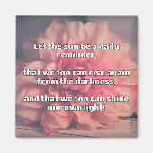 Empath Shine Positive Ermutigungsquote Magnet (Vorne)