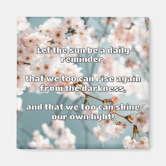 Empath Shine Positive Ermutigungsquote Magnet