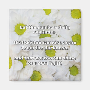 Empath Shine Positive Ermutigungsquote Magnet