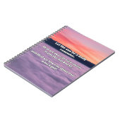 Empath Shine Positive Ermutigungsquote Notizblock (Linke Seite)