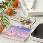 Empath Shine Positive Ermutigungsquote Schlüsselanhänger (Vorderseite rechts)