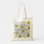 Empath Shine Positive Ermutigungsquote Tragetasche (Rückseite)