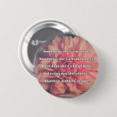 Empath Strength Positives Zitat Förderung Button (Vorne & Hinten)