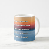 Empath Strength Positives Zitat Förderung Kaffeetasse (VorderseiteRechts)