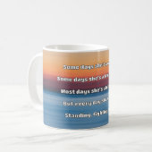 Empath Strength Positives Zitat Förderung Kaffeetasse (Vorderseite Links)