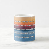 Empath Strength Positives Zitat Förderung Kaffeetasse (Mittel)