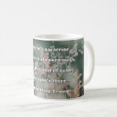 Empath Strength Positives Zitat Förderung Kaffeetasse (VorderseiteRechts)