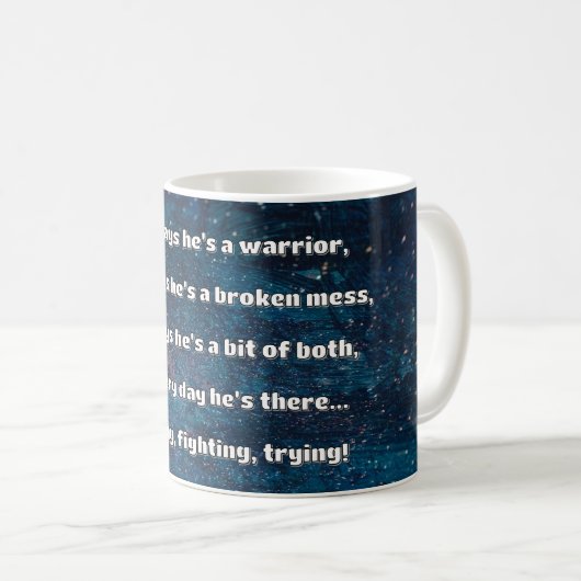 Empath Strength Positives Zitat Förderung Kaffeetasse (VorderseiteRechts)