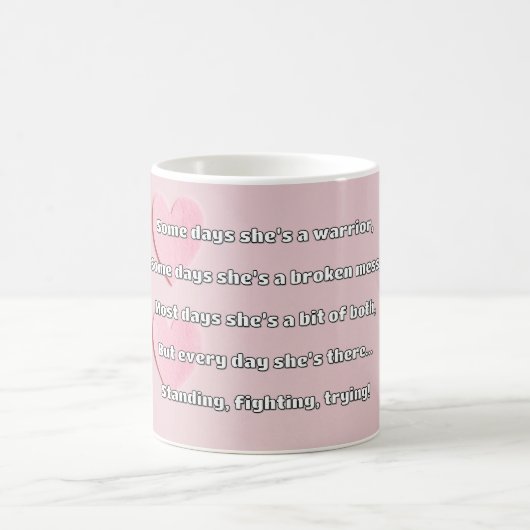 Empath Strength Positives Zitat Förderung Kaffeetasse (Mittel)