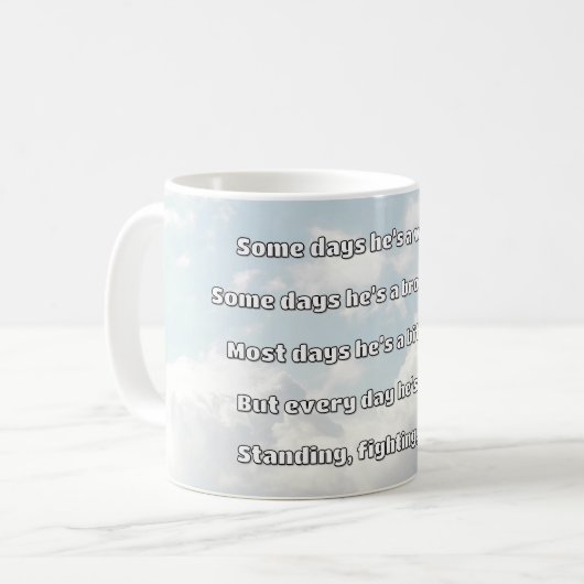 Empath Strength Positives Zitat Förderung Kaffeetasse (Vorderseite Links)