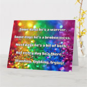 Empath Strength Positives Zitat Förderung Karte (Gelbe Blume)