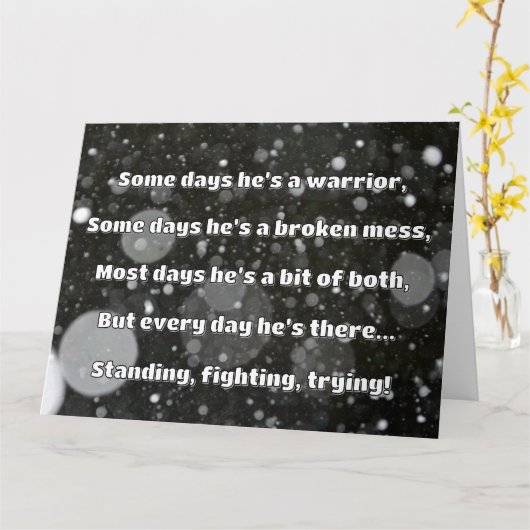 Empath Strength Positives Zitat Förderung Karte (Gelbe Blume)